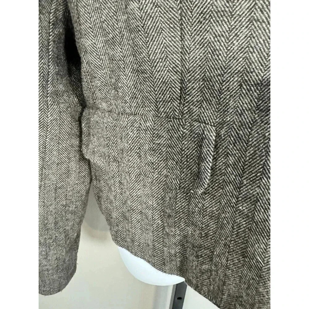 American Eagle Brown 2 Button Wool Blend Blazer L… - image 2